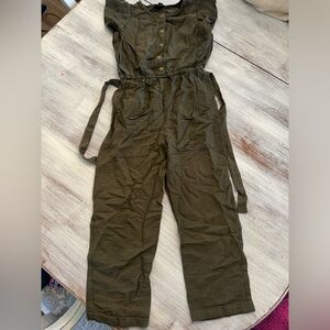 Girls art class jumpsuit size M 7/8
